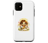 Jesus Kawaii Chibi Open Arms Come to Me Welcome Art Coque pour iPhone 11
