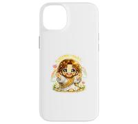 Jesus Kawaii Chibi Open Arms Come to Me Welcome Art Coque pour iPhone 14 Plus