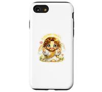 Jesus Kawaii Chibi Open Arms Come to Me Welcome Art Coque pour iPhone SE (2020) / 7/8