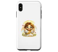 Jesus Kawaii Chibi Open Arms Come to Me Welcome Art Coque pour iPhone XS Max