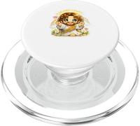 Jesus Kawaii Chibi Open Arms Come to Me Welcome Art PopSockets PopGrip pour MagSafe