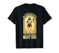 Jesus Knows Muay Thai Boxing Kickboxing MMA T-Shirt