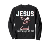 Jésus la Parole de Dieu Dab Love Chrétien Pâques Noël Sweatshirt