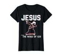 Jésus la Parole de Dieu Dab Love Chrétien Pâques Noël T-Shirt Graphique avec Valeur