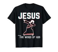 Jésus la Parole de Dieu Dab Love Chrétien Pâques Noël T-Shirt Graphique avec Valeur