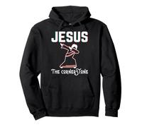 Jésus la Pierre Angulaire Noël Naissance Pâques Dieu Fils Amour Sweat à Capuche
