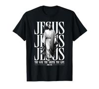 Jésus La Voie Vérité Vie Foi Chrétienne T-Shirt