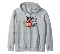 Jésus la vraie lumière, verset biblique, citation religieuse, Noël Sweat à Capuche