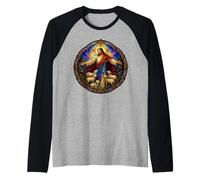 Jésus Le Berger cathédrale médiévale Art mosaïque agneaux Manche Raglan