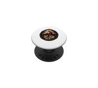 Jésus Le Berger cathédrale médiévale Art mosaïque agneaux PopSockets PopGrip Adhésif