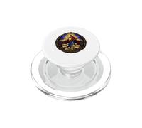 Jésus Le Berger cathédrale médiévale Art mosaïque agneaux PopSockets PopGrip pour MagSafe