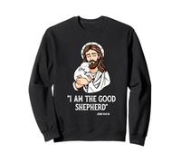 Jésus le bon berger christianisme agneau verset biblique Sweatshirt
