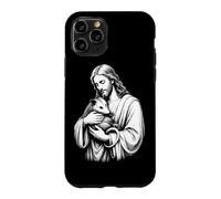 Jésus Le Bon Berger Possum Foi chrétienne Religieuse Coque pour iPhone 11 Pro