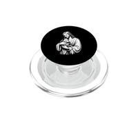 Jésus Le Bon Berger Possum Foi chrétienne Religieuse PopSockets PopGrip pour MagSafe