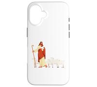 Jésus Le Bon Pasteur. Christian, Vie éternelle, Joie, Espoir Coque pour iPhone 16
