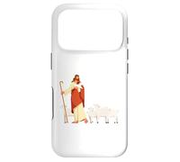 Jésus Le Bon Pasteur. Christian, Vie éternelle, Joie, Espoir Coque pour iPhone 17 Pro