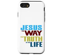 Jésus, le chemin, la vérité et la vie chrétienne, Jean 14:6 Coque pour iPhone SE (2020) / 7 / 8