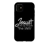 Jésus, Le Chemin, la vérité, la Vie - Design chrétien Coque pour iPhone 11