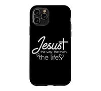 Jésus, Le Chemin, la vérité, la Vie - Design chrétien Coque pour iPhone 11 Pro