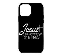 Jésus, Le Chemin, la vérité, la Vie - Design chrétien Coque pour iPhone 12 Mini