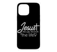Jésus, Le Chemin, la vérité, la Vie - Design chrétien Coque pour iPhone 13 Pro Max