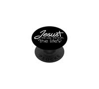 Jésus, Le Chemin, la vérité, la Vie - Design chrétien PopSockets PopGrip Adhésif