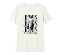 Jésus, Le Chemin, la vérité, la Vie, Jean 14:6, la Foi chrétienne T-Shirt Haut de Gamme
