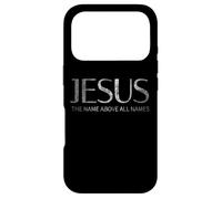Jésus Le nom au-Dessus de Tous Les Noms Coque pour iPhone 17 Pro
