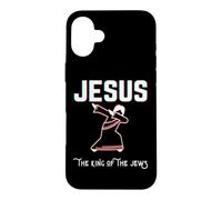 Jésus Le Roi des juifs Dieu chrétien Noël Pâques Coque pour iPhone 16 Plus