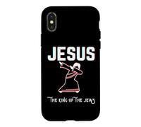Jésus Le Roi des juifs Dieu chrétien Noël Pâques Coque pour iPhone X/XS