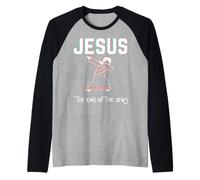 Jésus Le Roi des juifs Dieu chrétien Noël Pâques Manche Raglan