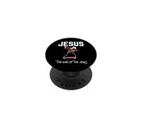 Jésus Le Roi des juifs Dieu chrétien Noël Pâques PopSockets PopGrip Adhésif