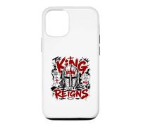Jésus Le Roi règne Toujours la Foi du Chevalier chrétien Coque pour iPhone 12/12 Pro