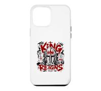 Jésus Le Roi règne Toujours la Foi du Chevalier chrétien Coque pour iPhone 12 Pro Max
