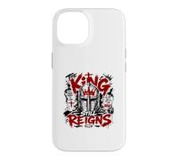 Jésus Le Roi règne Toujours la Foi du Chevalier chrétien Coque pour iPhone 14