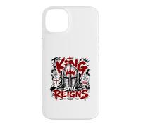 Jésus Le Roi règne Toujours la Foi du Chevalier chrétien Coque pour iPhone 14 Plus