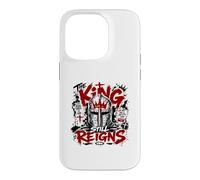 Jésus Le Roi règne Toujours la Foi du Chevalier chrétien Coque pour iPhone 14 Pro