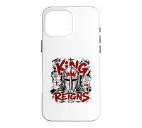 Jésus Le Roi règne Toujours la Foi du Chevalier chrétien Coque pour iPhone 16 Pro Max