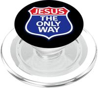 JÉSUS : Le Seul Chemin - Christian PopSockets PopGrip pour MagSafe
