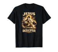 Jésus Le soulevé de Terre Ultime Christ Deadlifter Christian T-Shirt