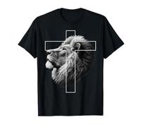 Jésus Lion de Juda Culte religieux chrétien T-Shirt