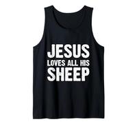Jesus Loves All His Sheep Débardeur