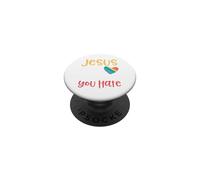 Jesus Loves Everyone You Hate PopSockets PopGrip Adhésif