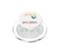 Jesus Loves Everyone You Hate PopSockets PopGrip pour MagSafe