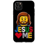 Jesus Loves Me Builder Briques de Construction Dieu chrétien Coque pour iPhone 11 Pro Max