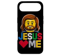 Jesus Loves Me Builder Briques de Construction Dieu chrétien Coque pour iPhone Air