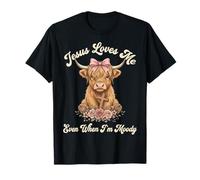 Jesus Loves Me Even When I'm Moody T-Shirt