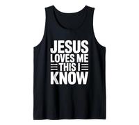 Jesus Loves Me This I Know Débardeur