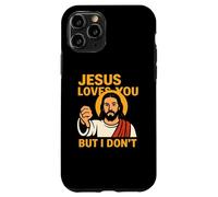 Jesus Loves You But I Don’t Funny Sarcastic Christian Humor Coque pour iPhone 11 Pro