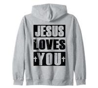 Jesus Loves You - Jésus t'aime Sweat à Capuche
